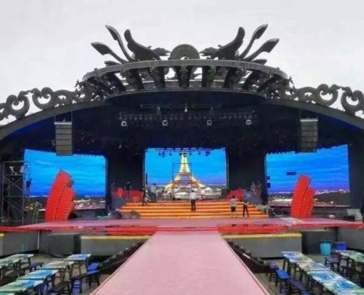 Newest High Quality P10 full color led display rental outdoor led display