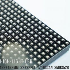 HD P6 P3.91 vonkajší plnofarebný LED displej