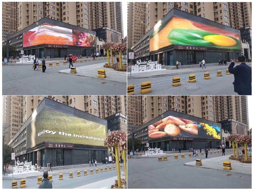 P5 outdoor led display Product Application Cases
