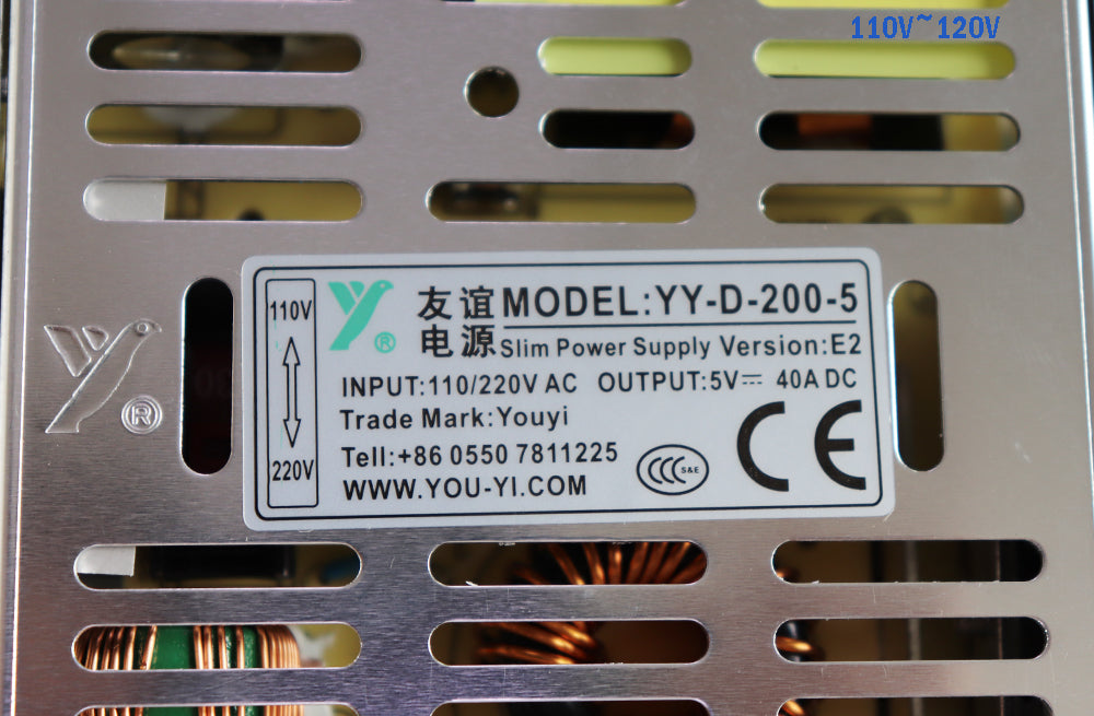 YOU-YI YY-D-200-5 LED Switch Power Supply