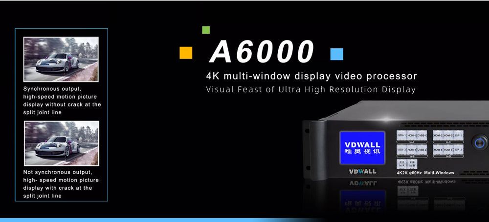 VDWall A6000 4K HD Multi-window Video Processor