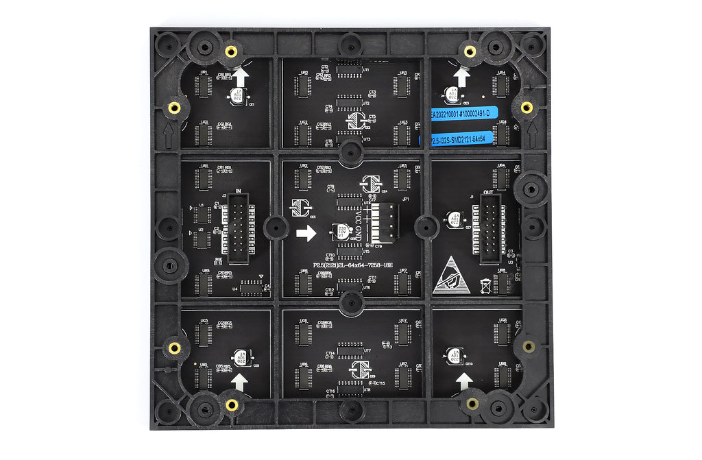 실내 P2.5 160x160mm HD LED 디스플레이 모듈 SMD2121