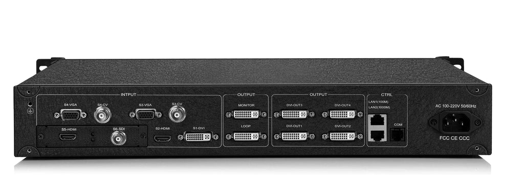 Kystar U6 HDMI Input 4 DVI output HD multi-window LED video switcher