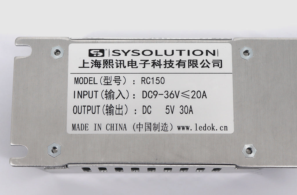 Sysolution RC150 Car LED Display Power Supply