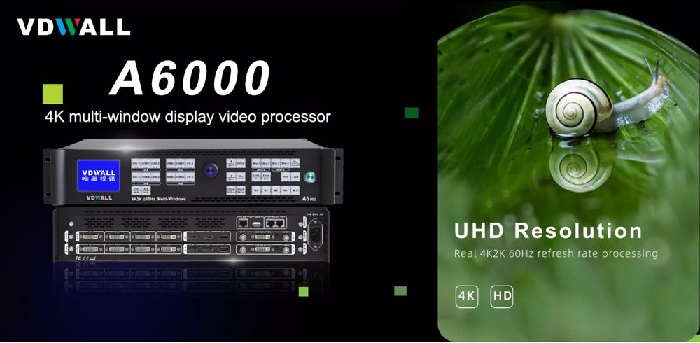 VDWall A6000 4K HD Multi-window Video Processor